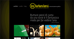 Desktop Screenshot of barbarabonci.it